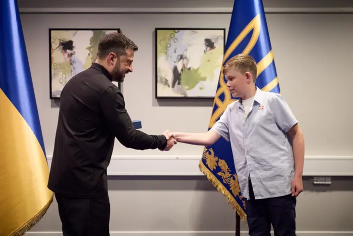 In Denmark, Zelensky awarded the 'Future of Ukraine' honor to a foreigner for the first time