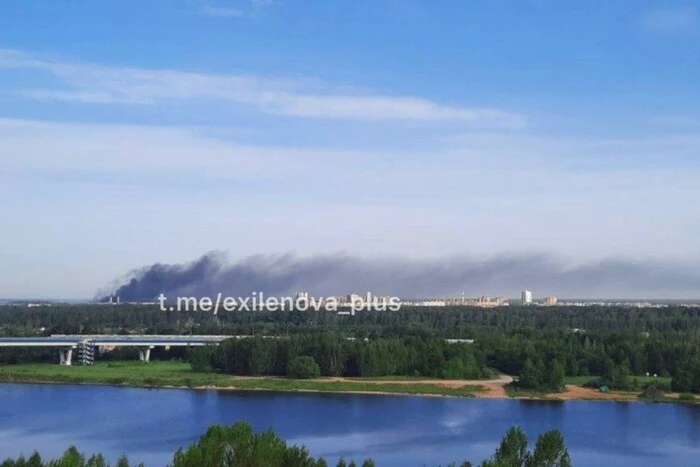 Drones attacked an important factory for the occupiers in Dubna (video)