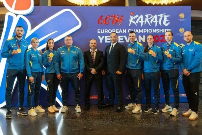 Ukraina zakończyła Mistrzostwa Europy w karate z pięcioma medalami