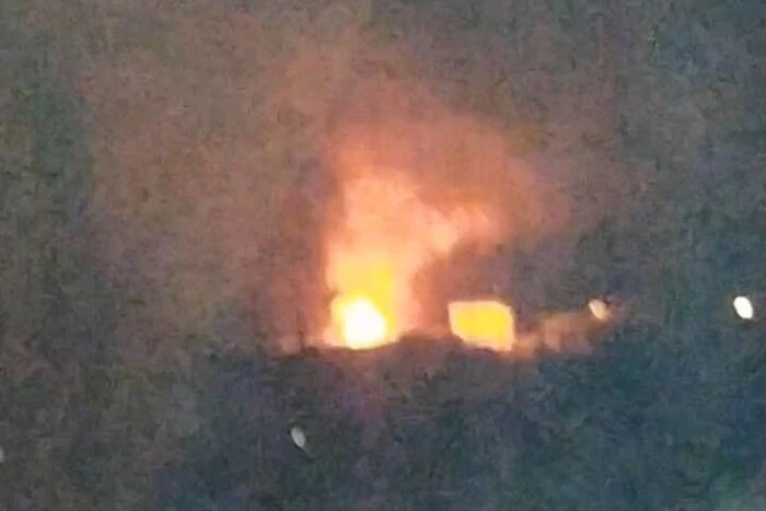 Dnipro attacked by 'Shaheds': a fire broke out in the city (updated)