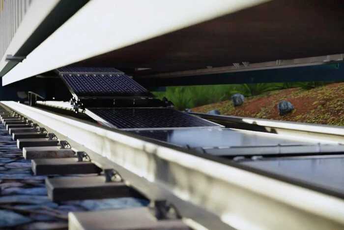 Solar energy on rails