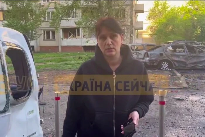 Киянка розповідає про нічну атаку